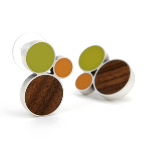 Node Post Earrings - Large