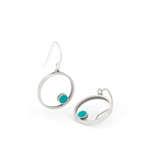 Nest Circle Earrings - small