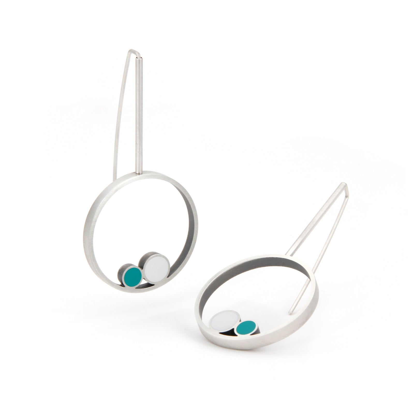 Nest Circle Rigid Earring