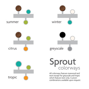 Sprout Ring - 3Dot with Stems