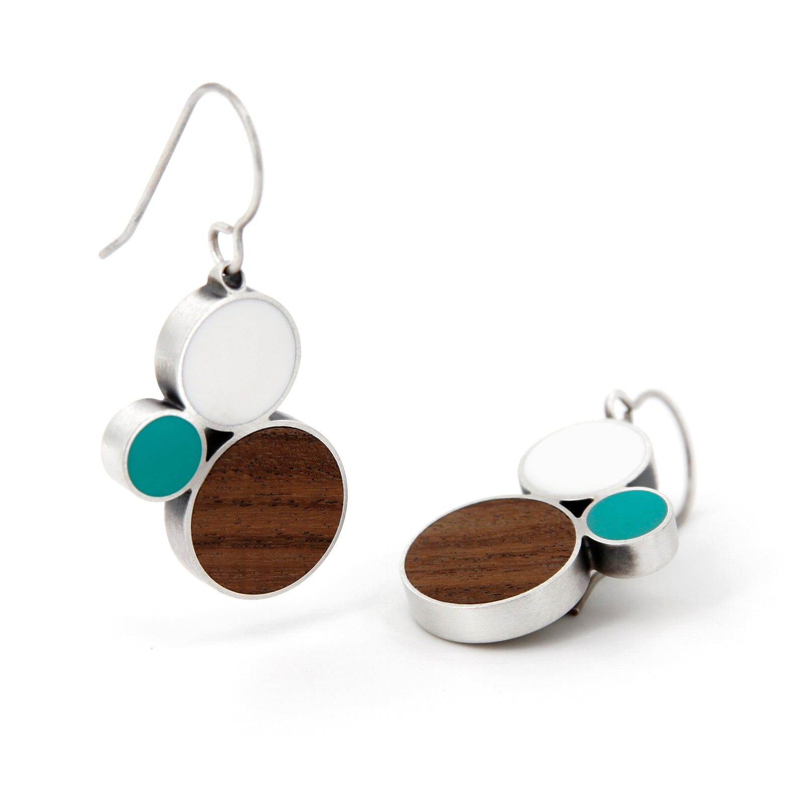 Node Dangle Earrings - Large